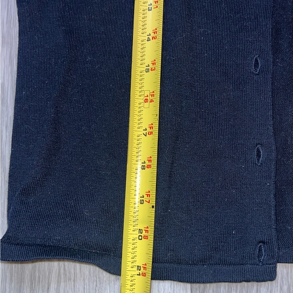 Ralph Lauren Collection Classics Navy 100% Cotton Cardigan Size M - Picture 4 of 4